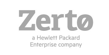 Zerto logo grey