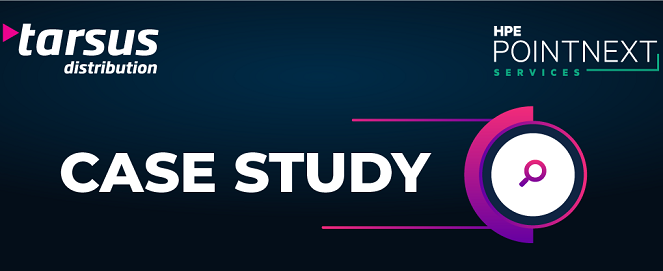 Case Study: How Tarsus and HPE ProLiant servers are powering Digital Transformation with the new Install and Switch On service offering.