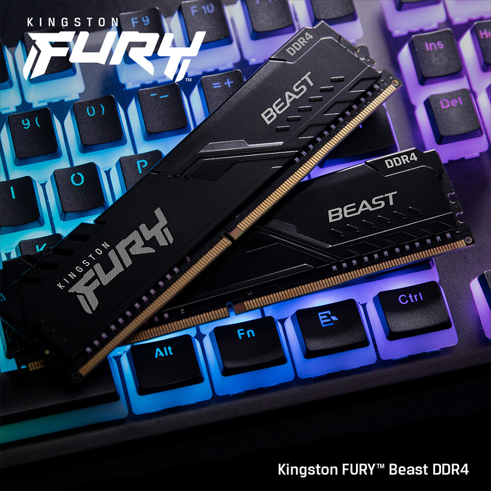 Kingston FURY DDR 3 & 4 Range For Gamers Offers Stylish & Extreme Performance Boost